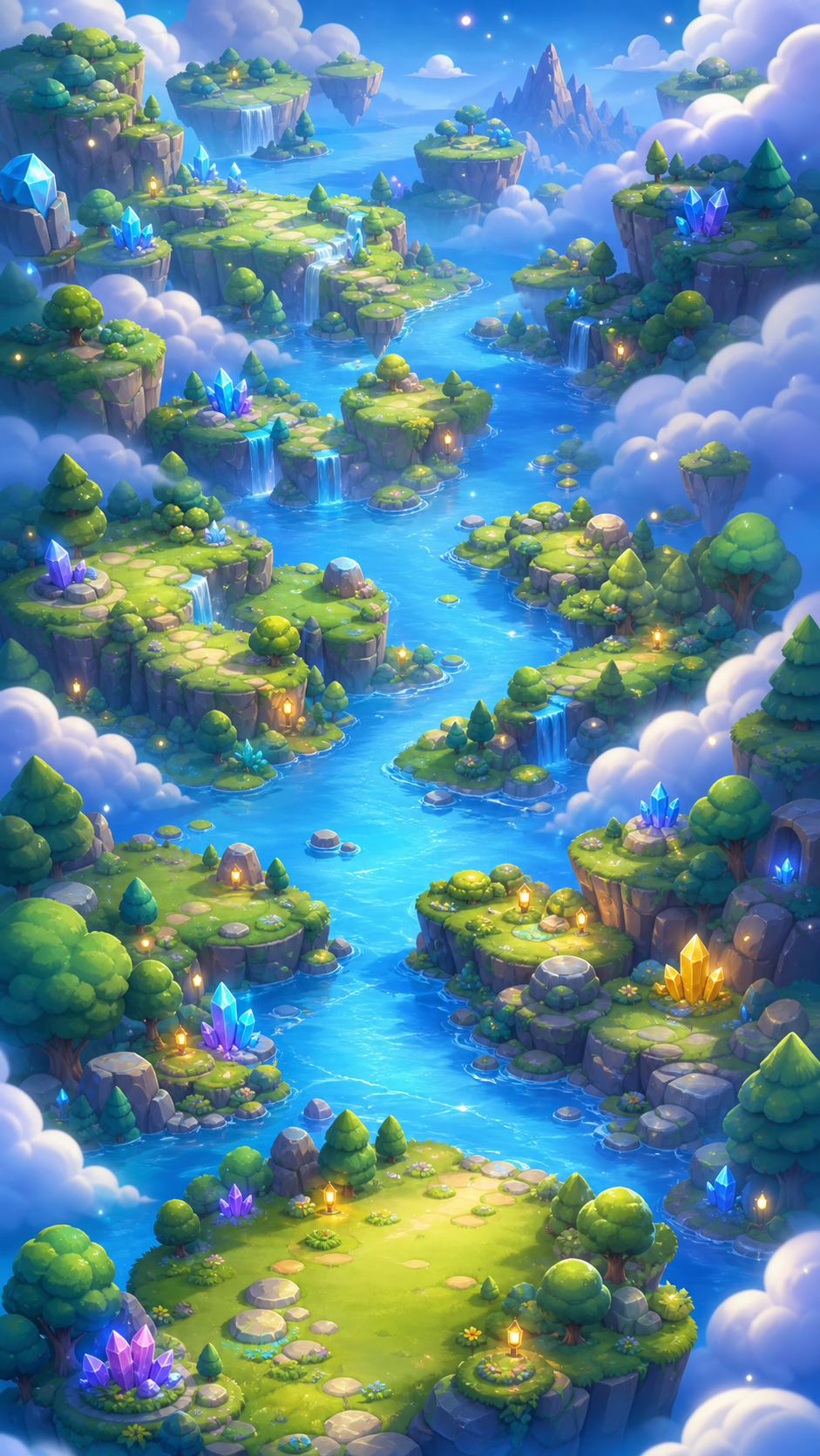 PhiloMath Adventure World map
