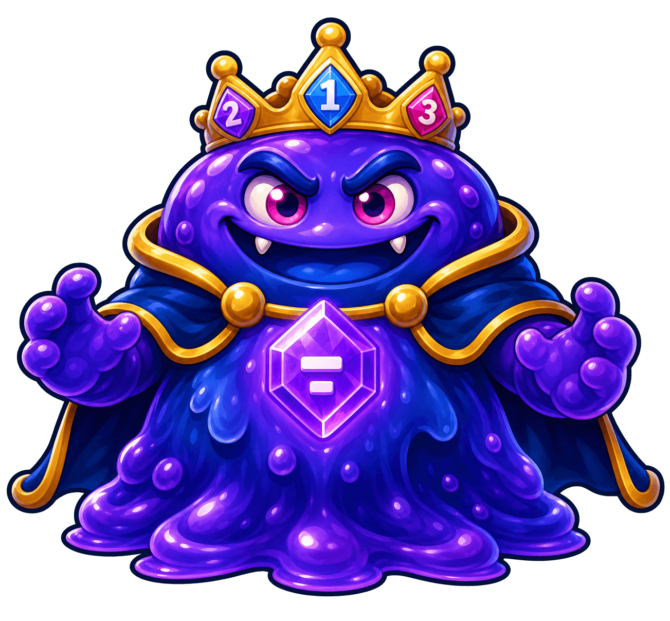 The playful Slime King
